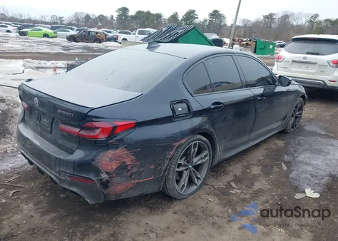 2019 BMW M550I xDrive z USA, uszkodzony, nr VIN WBAJB9C5XKB465156